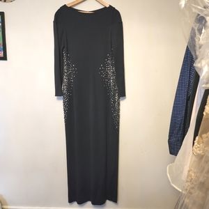St John embellished knit dress